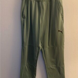 Puma Olive Green Joggers